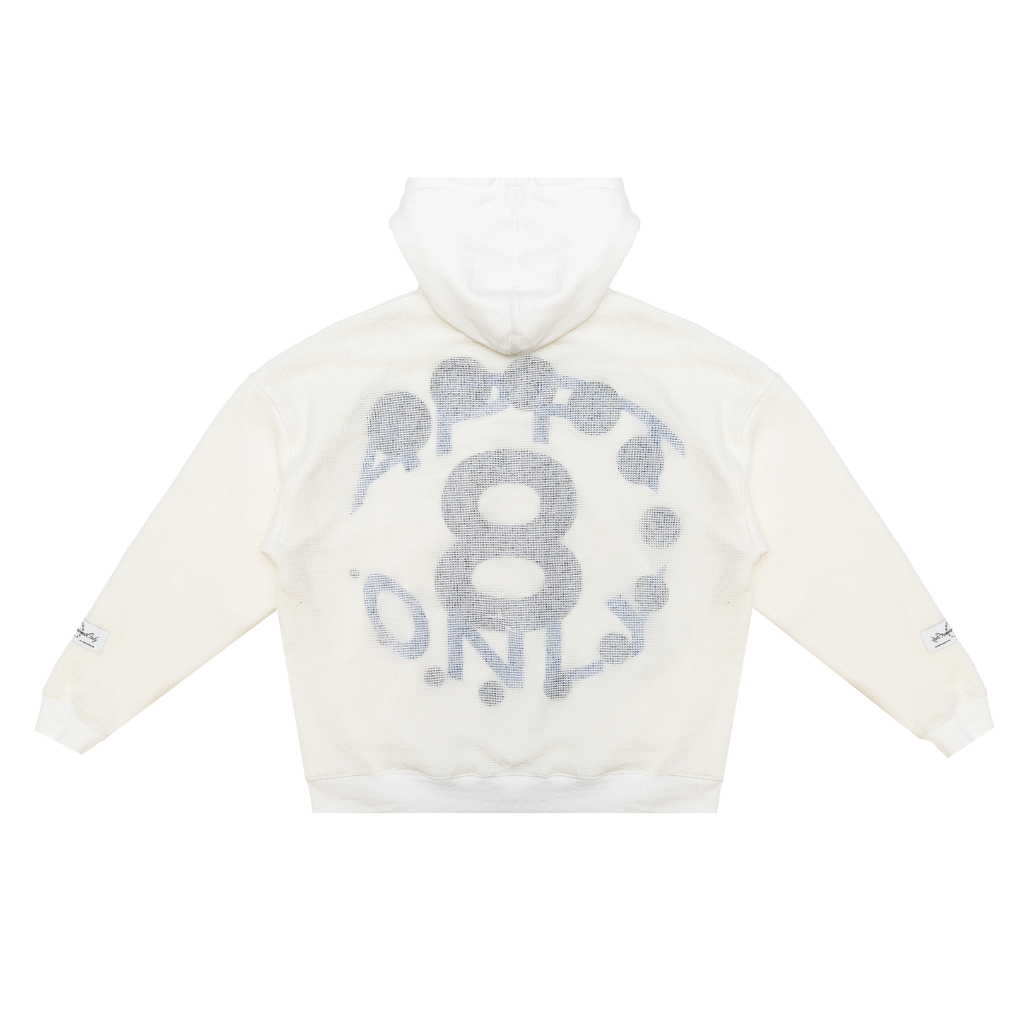 dusk knitted overlay | hoodie