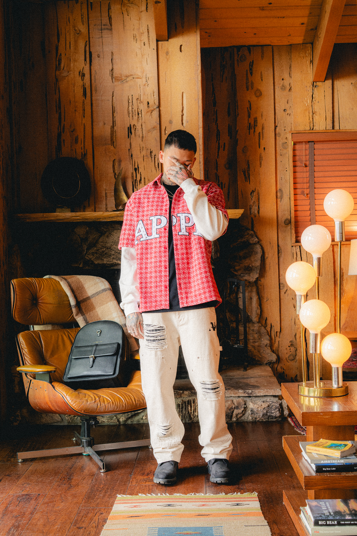 static flannel | button-up