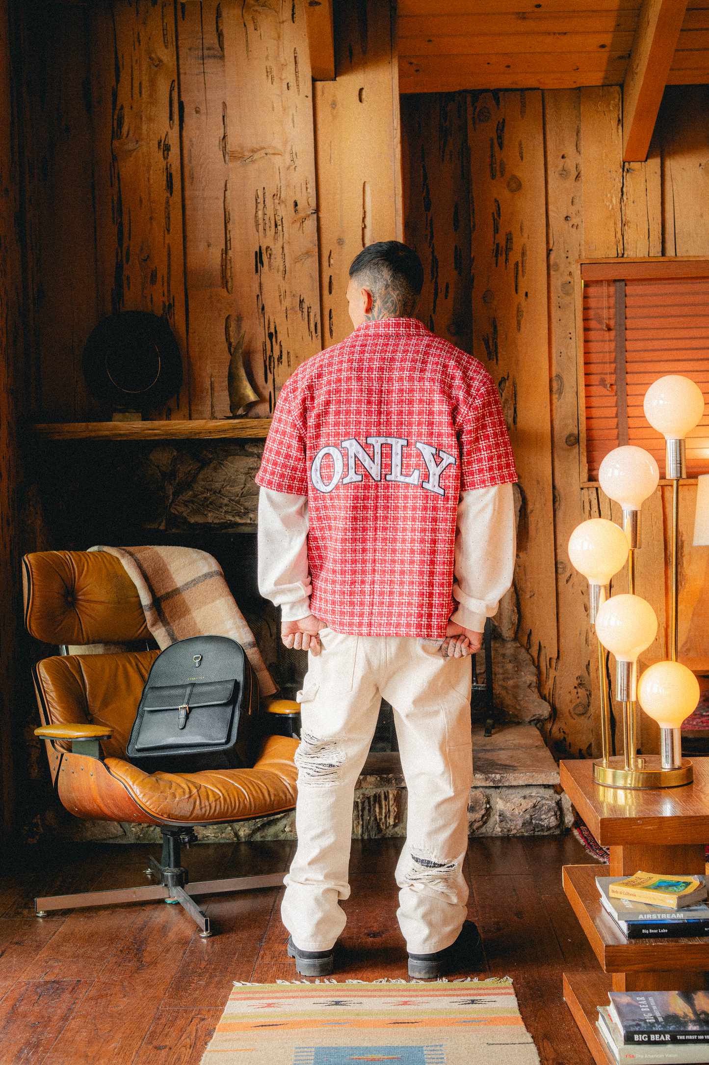 static flannel | button-up