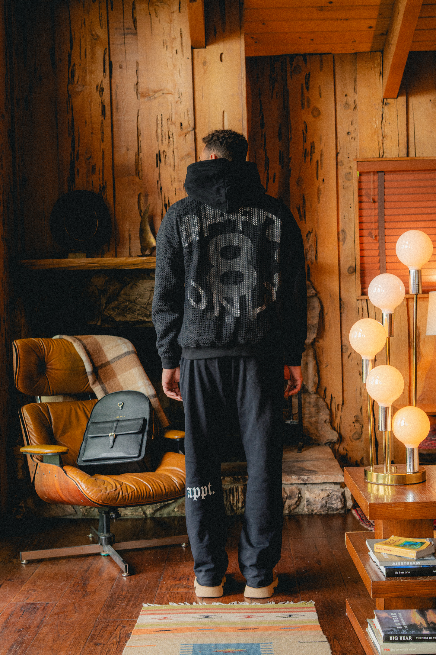 dusk knitted overlay | hoodie