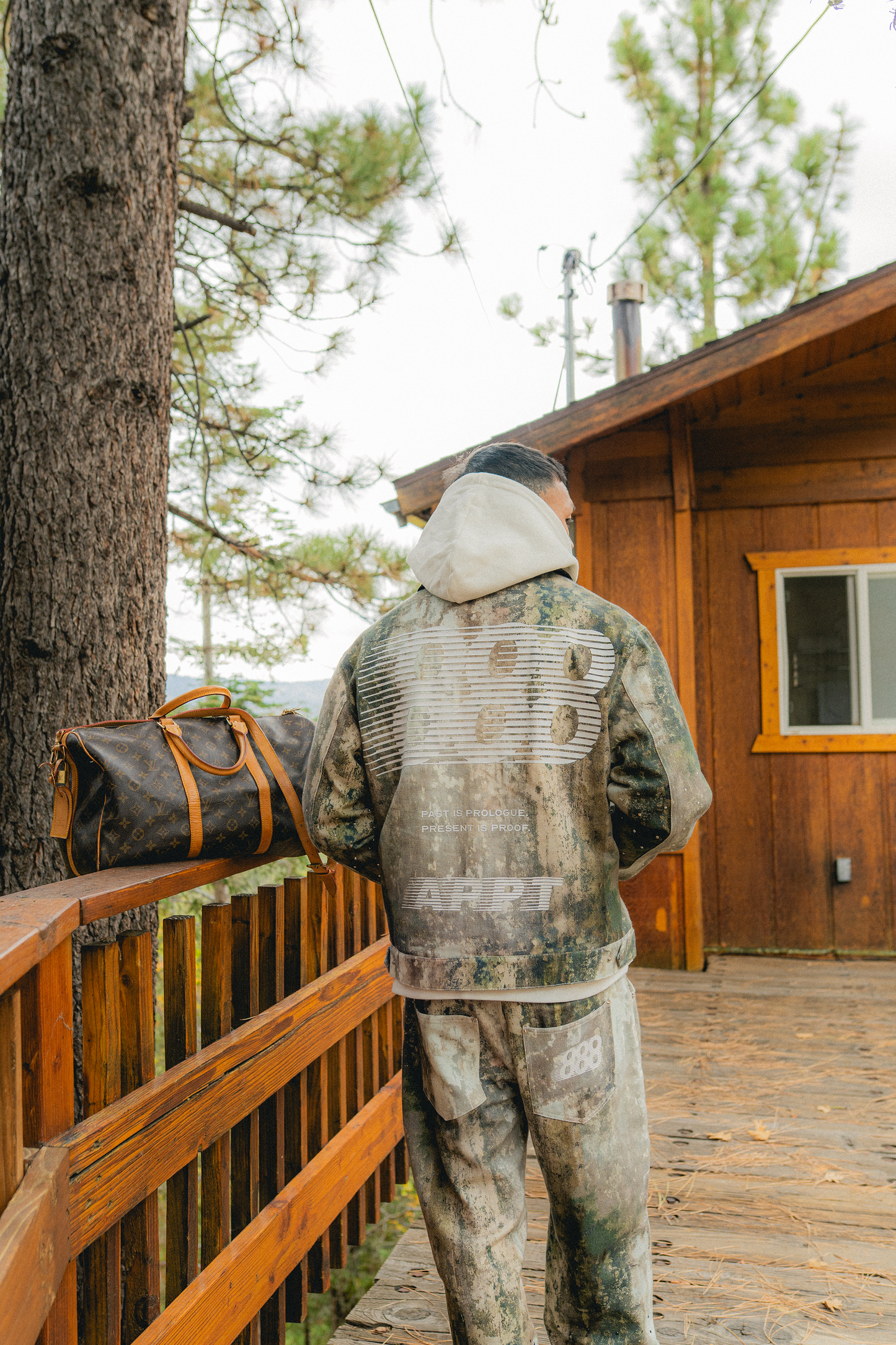 artist camo | work pant