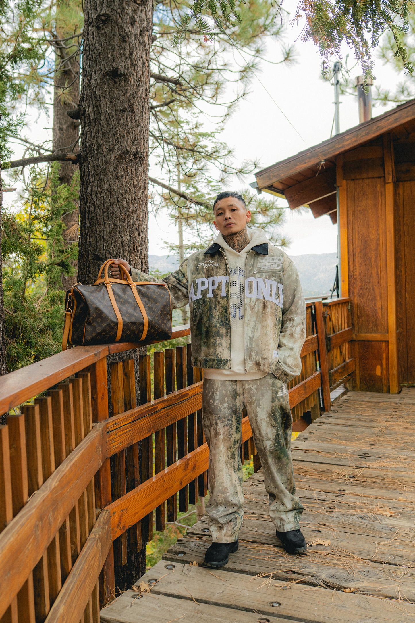 artist camo | work pant