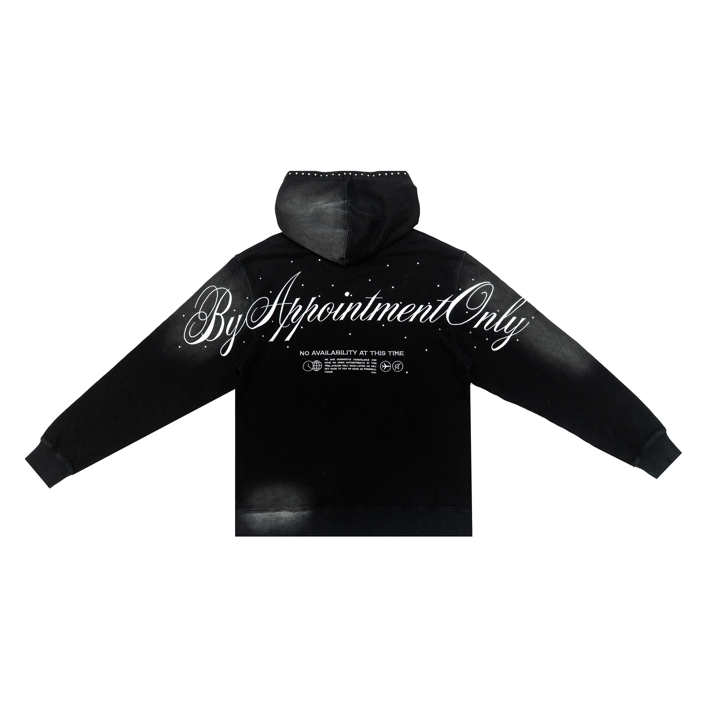 obsidian vintage wash | hoodie