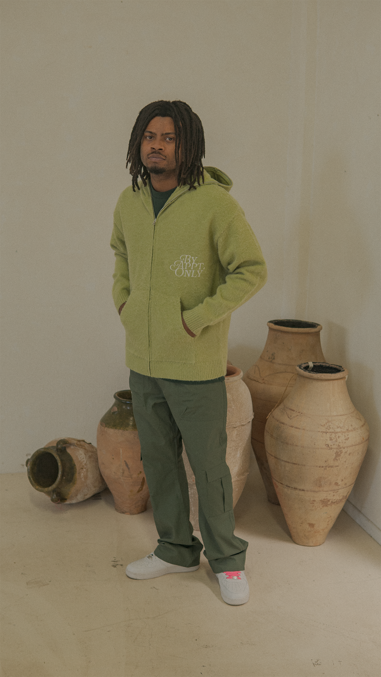 myles mohair | zip hoodie